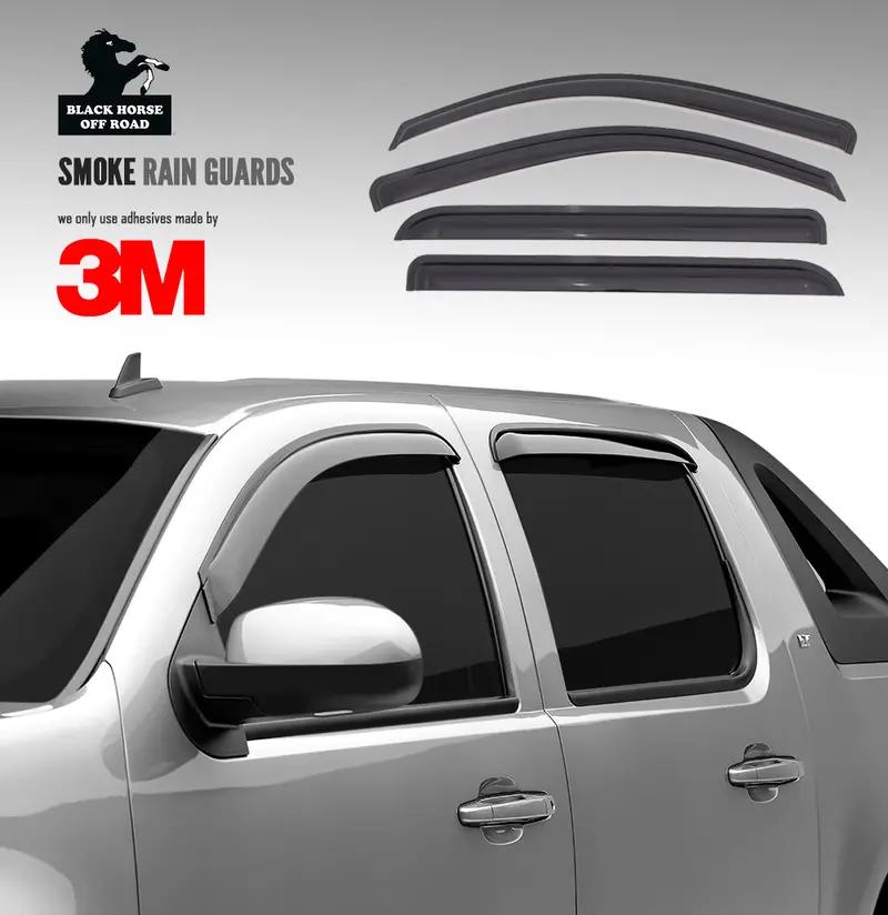 Black Horse Off-Road Smoke Acrylic Tape – Adhesive-On Application 1