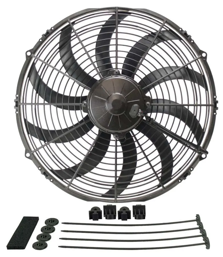 Derale 14-Inch High-Output Electric Cooling Fan – Extreme Duty (16114) 1