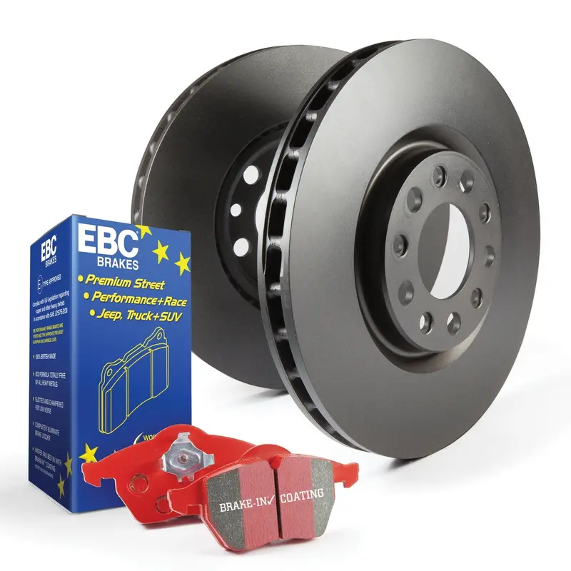 Ebc Redstuff Performance Brake Pad & Rk Series Rotor Kit – High-Friction Street And Track Upgrade 1