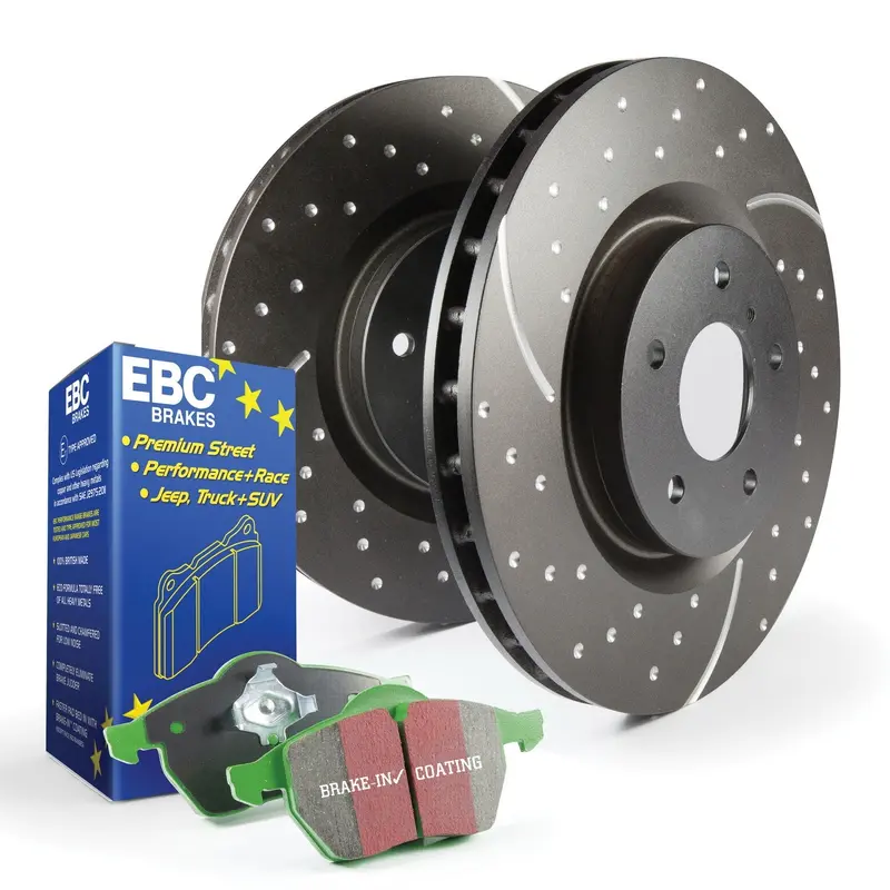 Ebc S10 Greenstuff Brake Kit – Performance Pads & Gd Series Rotors For 2000+ Models 1