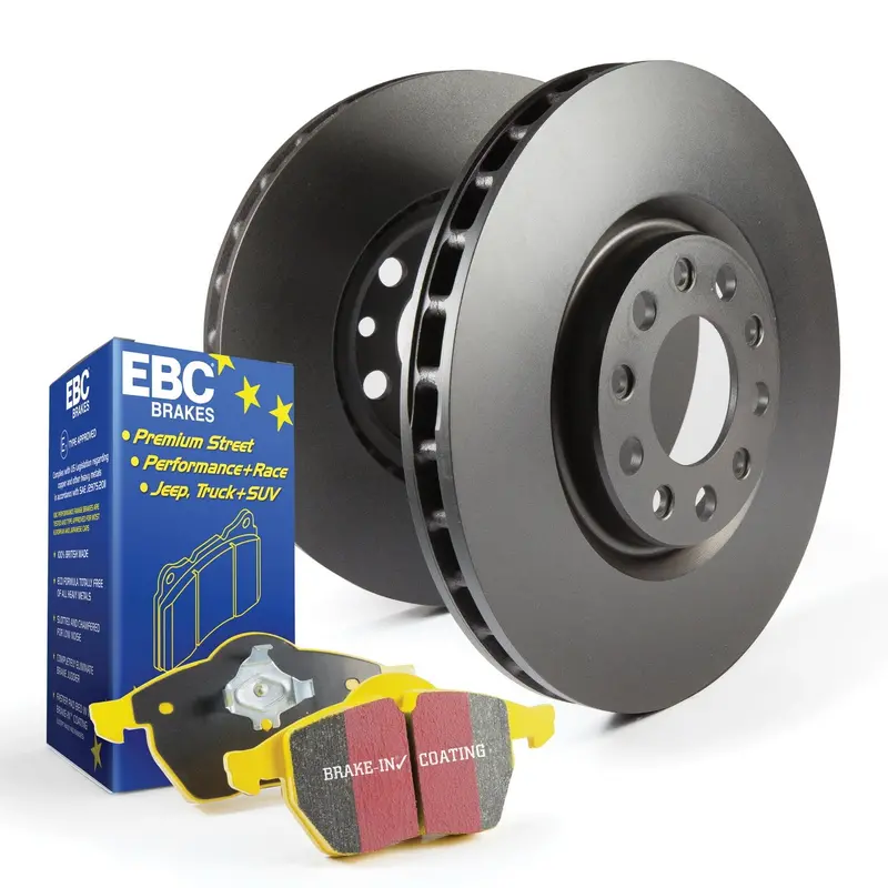 Ebc Yellowstuff S13Kf1566 Performance Brake Pad And Rotor Kit 2