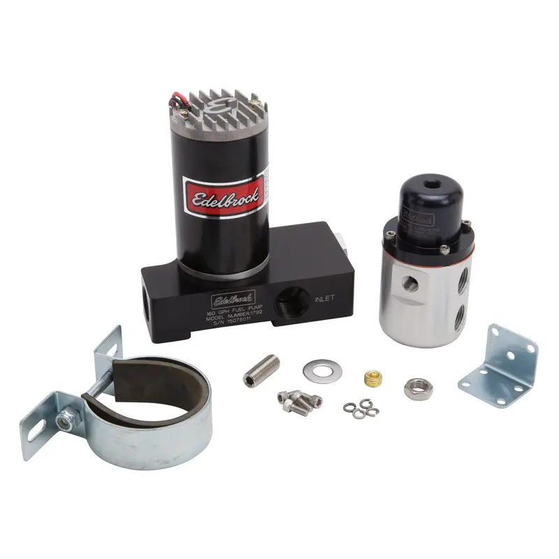 Edelbrock 17923 High-Flow Carburetor Spacer – 4-Barrel, Phenolic 1