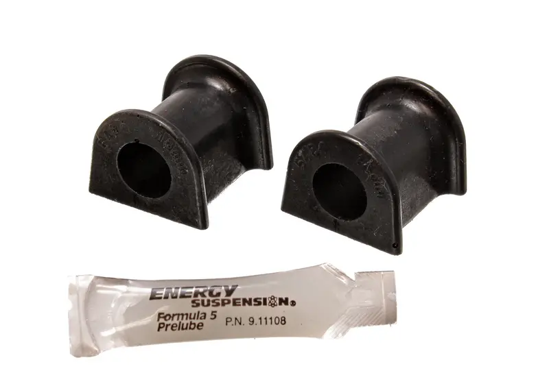 Energy Suspension 5.5146G Rear Sway Bar Bushing Kit – 15Mm Diameter, Black Polyurethane 1
