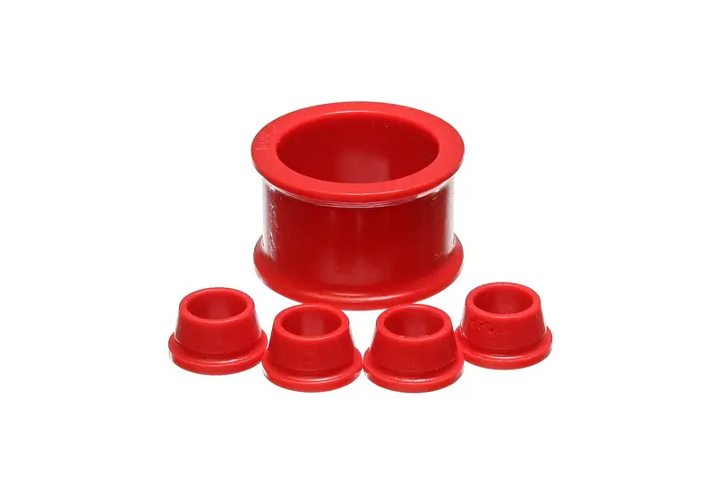 Energy Suspension Rack-And-Pinion Bushing Set – Red Polyurethane, Power Steering Specific 1
