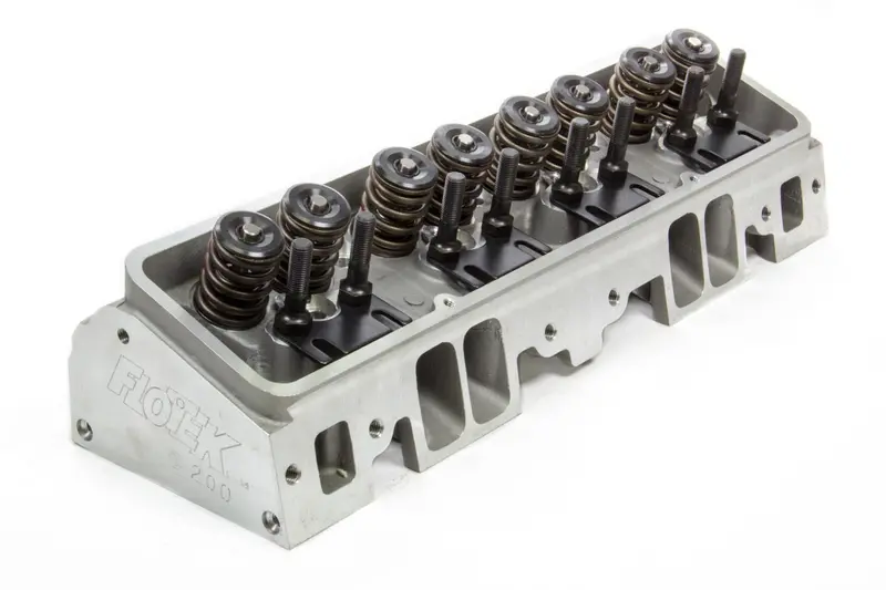 Flo-Tek 1200-Hrac-505A Aluminum Cylinder Head For Small Block Chevy – 200Cc, 64Cc Chamber 1