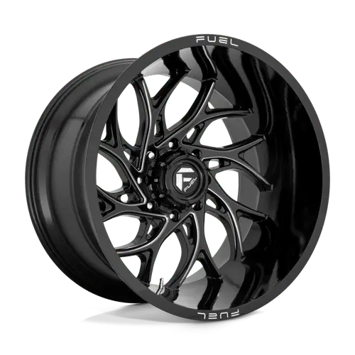 Fuel 1Pc D74122208947 D741 22X12 6X135 Gl-Blk-Mil -44Mm 1