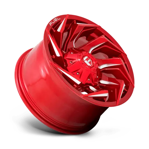 Fuel 1Pc D75424208247 D754 24X12 8X6.5 Gl-Red-Mil -44Mm 1
