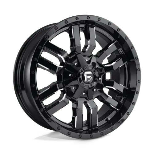 Fuel D595 20X9 Inch Forged Wheel – 8X180 Bolt Pattern, Gloss Black With Machined Lip, +20Mm Offset 1