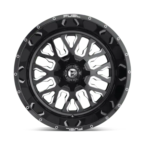Fuel D611 Gloss Black Machined 20X9 Wheel – 8X180 Bolt Pattern, 20Mm Offset 1