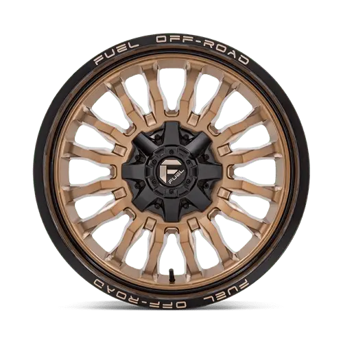 Fuel D797 Alloy Wheel – 20X9", 6X135 Bolt Pattern, Bronze-Black Machined Finish, +1 Offset 2