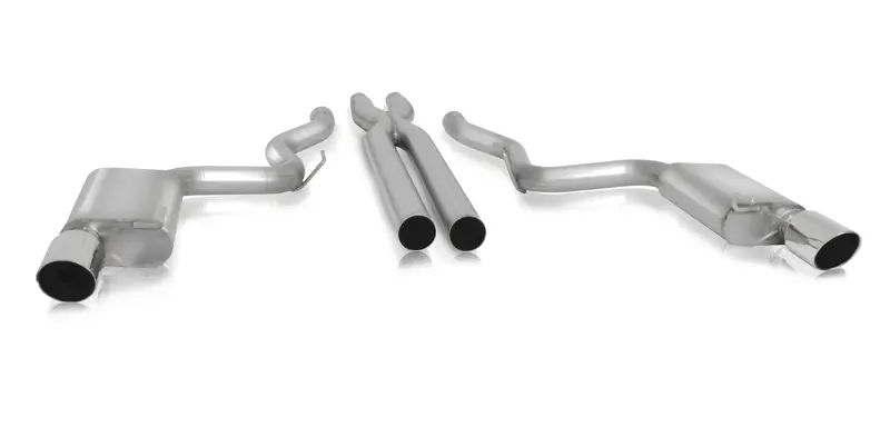 Gibson 619016 Stainless Steel Dual Cat-Back Exhaust System 1