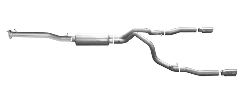 Gibson Aluminized Cat-Back Dual Exhaust System – Split Design, Part #5661 1