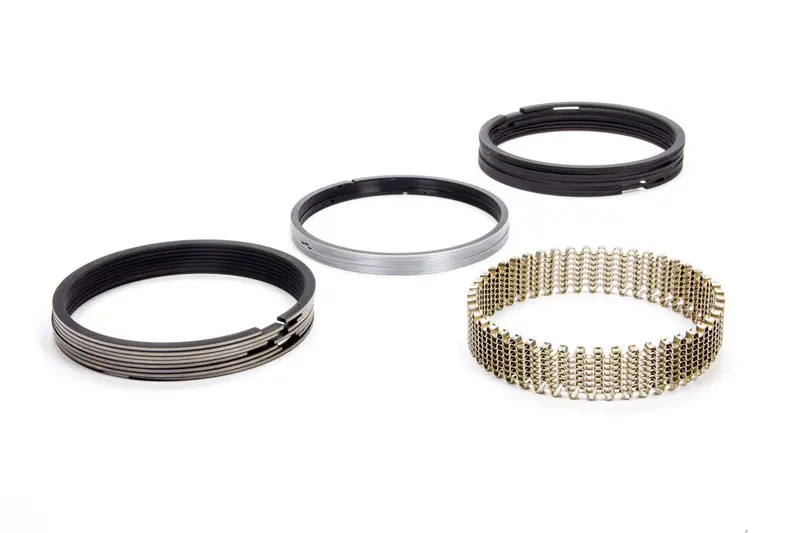 Hastings Piston Ring Set – 4.155" Bore, Three-Piece Configuration 1