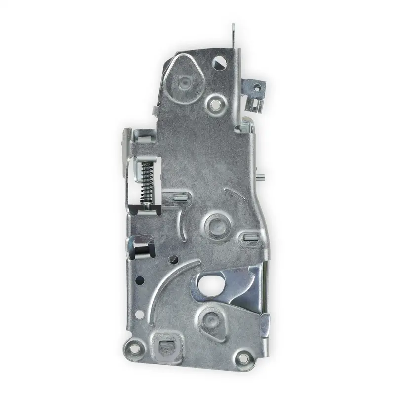 Holley 04-225 Classic Truck Front Left Door Latch – Gold-Finished Steel Construction 1
