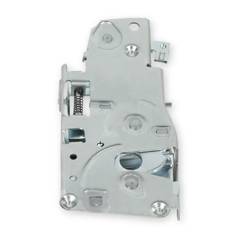 Holley 04-225 Classic Truck Front Left Door Latch – Gold-Finished Steel Construction 2