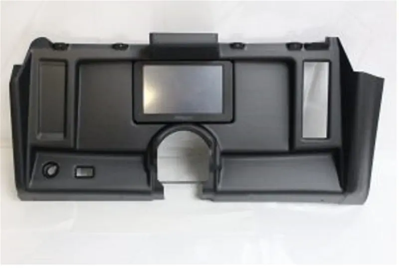 Holley Efi Dash Panel With Right Vent – Matte Black Finish (Compatible With Holley Efi Displays) 1