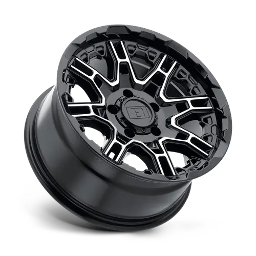 Level 8 Lelst 22X10 Off-Road Wheel – 6X135 Bolt Pattern, Gloss Black, -12Mm Offset 1
