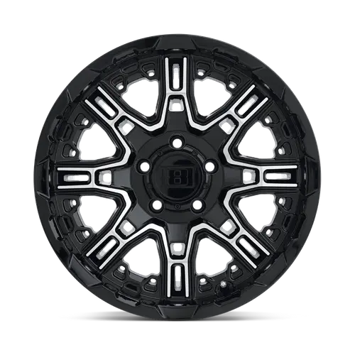 Level 8 Lelst 22X10 Off-Road Wheel – 6X135 Bolt Pattern, Gloss Black, -12Mm Offset 2