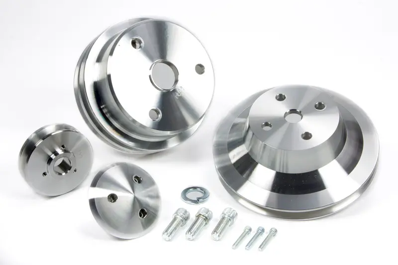 March Performance 6070 Sb Chevy 3-Piece Pulley Kit 1
