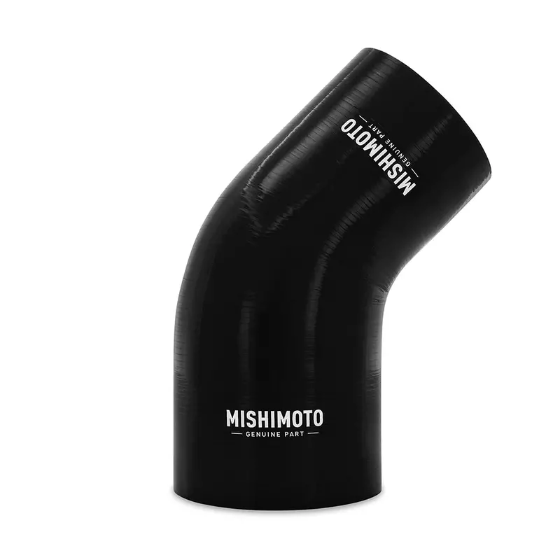Mishimoto Mmcp-R45-3540Bk 45° Black Silicone Transition Coupler – 3.5" To 4.0" Id 1