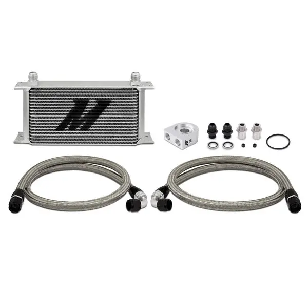 Mishimoto Universal 19-Row Oil Cooler Kit – Compact Aluminum Design 1