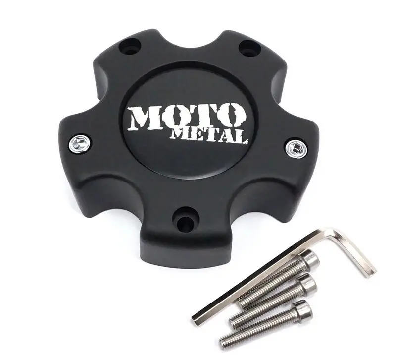Moto Metal 845L121S2 Matte Black Wheel Center Cap – 5X4.5/4.75/5 Bolt Pattern 1