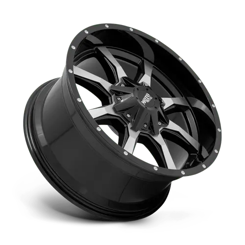 Moto Metal Mo970 18X9 Inch Wheel – 8X170Mm Bolt Pattern, Gloss Black Machined Finish (Mo97089087318Us) 1