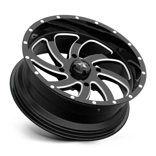 Msa Offroad Ma36 20X7 Inch Black Machined Wheel – 4X137 Bolt Pattern, 0Mm Offset 1