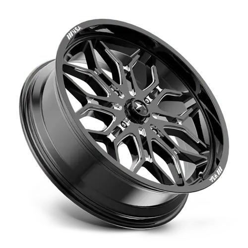 Msa Offroad Wheels Ma047Be22704410 Ma47 22X7 4X156 G-Blk-Mill 10Mm 1