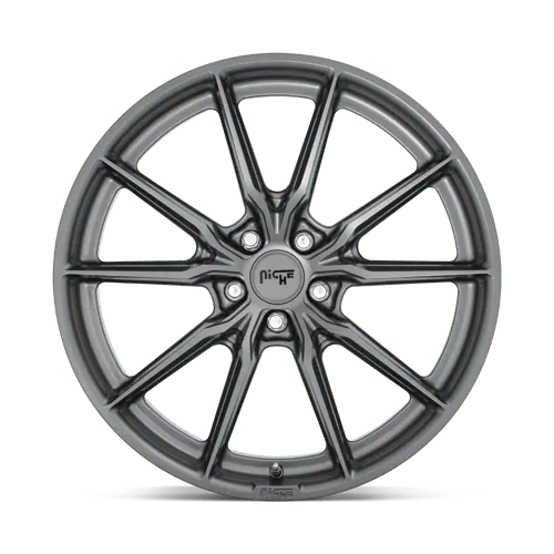 Niche M239199543+50 Matte Anthracite 19" X 9.5" Wheel – 5X112, +50Mm Offset 1