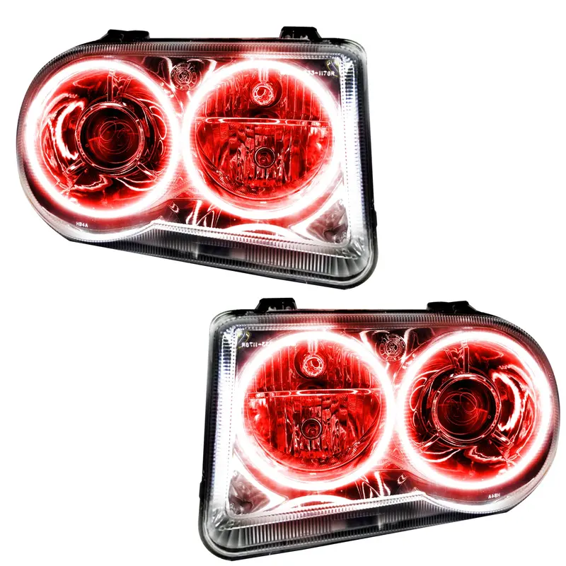 Oracle Lighting 7163-003 Smd Pre-Assembled Headlights, Non-Hid, Red 1