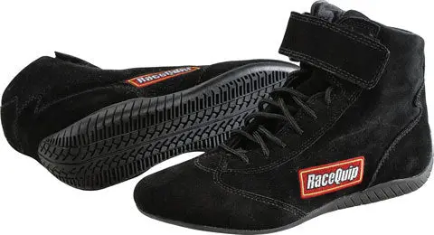Racequip 30300130 Mid-Top Racing Shoe – Black, Size 13, Sfi-Certified 1