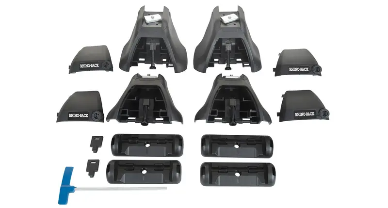 Rhino-Rack Ja0136 2500 Heavy-Duty Multi-Fit Roof Rack – Universal Fit, Modular Design 1