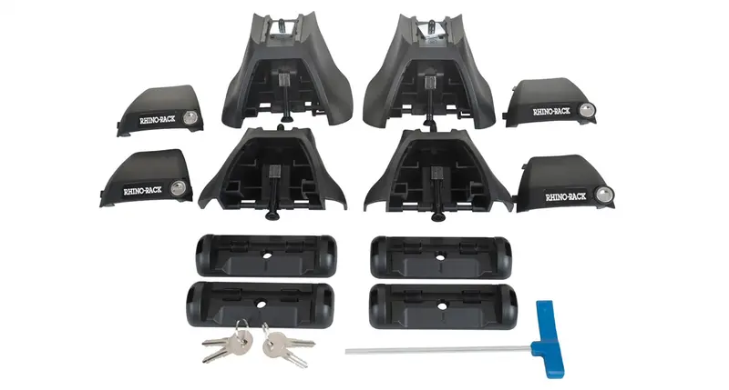 Rhino-Rack Vortex 2500 Roof Rack System – Modular Crossbar Setup (Ja5469) 1
