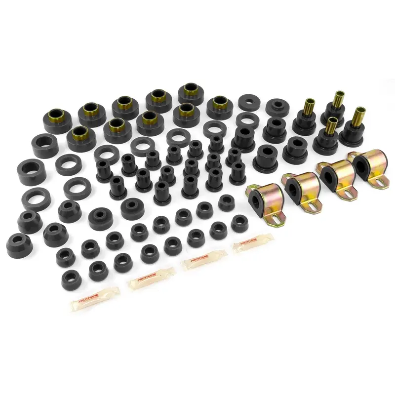 Rugged Ridge 1-2003Bl Polyurethane Total Suspension Bushing Kit – Black 1