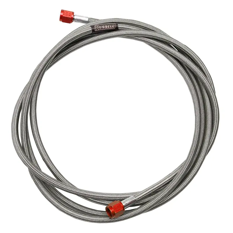 Russell 658320 Red -4An Nitrous Oxide Delivery Line – 3 Foot Length 1