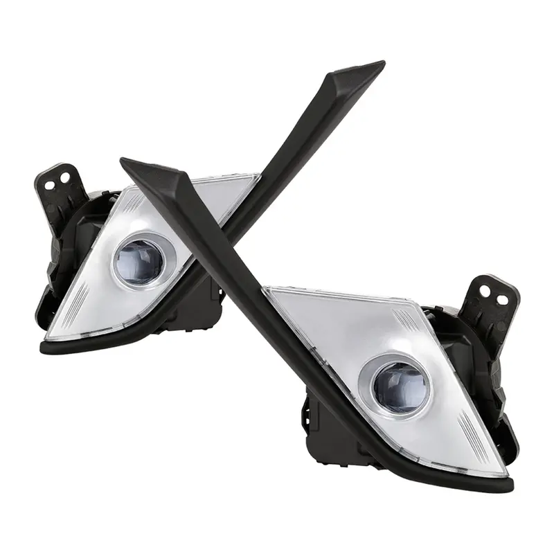 Spyder Auto 9043208 Led Fog Light Kit – Clear Lens, Includes Wiring Harness And On-Dash Switch 1