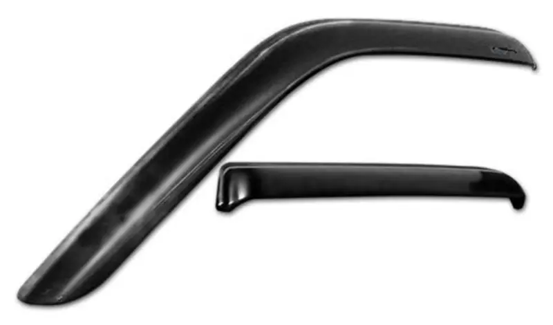 Stampede Snap-Inz Channel-Mount Side Window Deflectors – 4-Piece Smoke-Tint Set 1