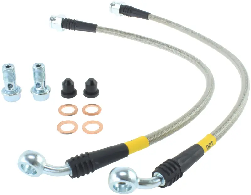 Stoptech Stainless Steel Brake Line Kit – Dot-Compliant Braided Hose Assembly 1