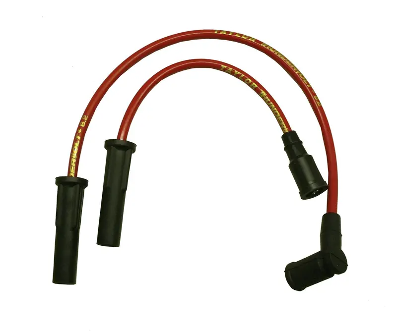 Taylor Cable Thundervolt 8.2Mm Red Motorcycle Ignition Wire Set (Model 12263) 1
