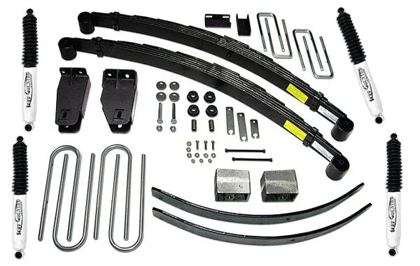 Tuff Country 24820Kn 4-Inch Lift Kit – Complete Suspension System With Sx8000 Shocks For 1980–1987 Ford F-250 Diesel Or 460 Gas Models 1