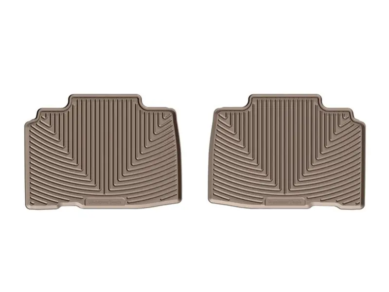 Weathertech W396Tn All-Weather Rear Floor Mats – Tan 1