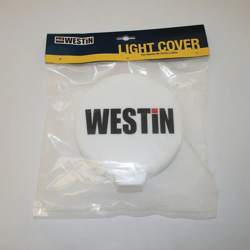 Westin 09-0205C Round Driving Light Cover – Large Size, White Finish 2