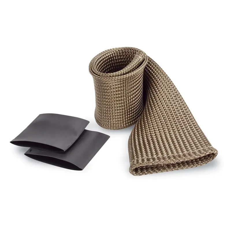 Design Engineering Protect-A-Sleeve™ Titanium Heat Shield Sleeve – 2" Id, Sold By The Foot (Model #91482) 1