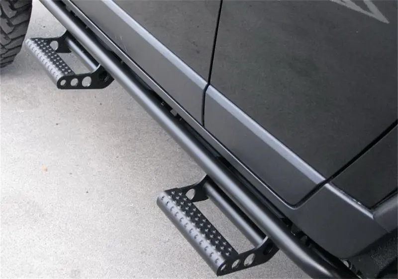 N-Fab Rkr Running Boards — Cab-Length Step System For 2019–2022 Gmc Sierra 1500 & Hd Crew Cabs 2