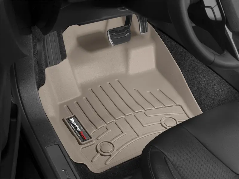 Weathertech Digitalfit Front Floor Liners — Tan, Precision-Cut For First-Row Coverage 1