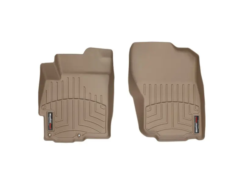 Weathertech Digitalfit Tan Floor Liners – Front Row, Precision Laser-Scanned Fit For Maximum Coverage 1